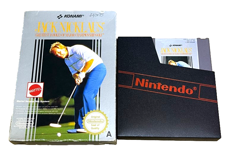 Jack Nicklaus Golf Nintendo NES Boxed PAL *No Manual* (Preowned)