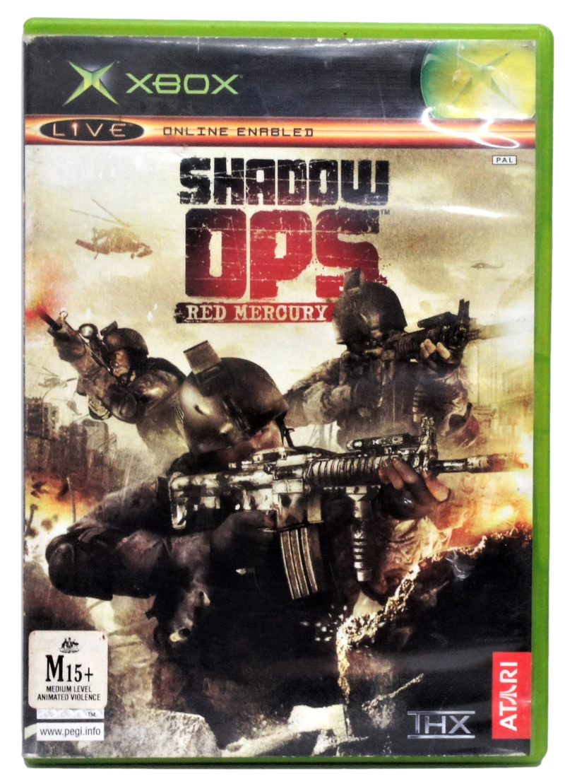 Shadow Ops Red Mercury Xbox Original PAL *Complete* (Pre-Owned)