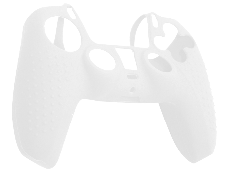 Silicone Cover For PS5 Controller Case Skin - White Studded - Games We Played