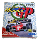 Super Monaco GP Sega Game Gear Boxed *Complete* Japanese