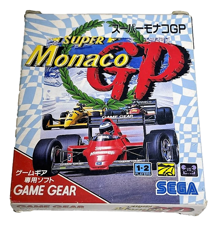 Super Monaco GP Sega Game Gear Boxed *Complete* Japanese