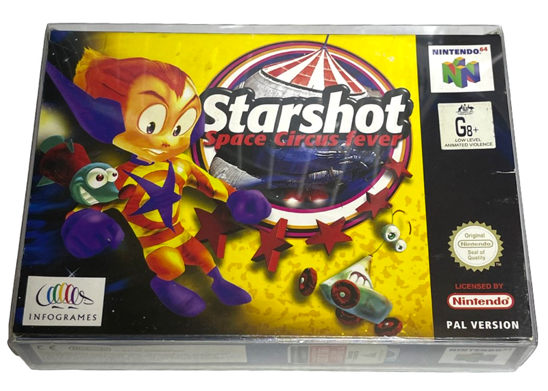 Starshot Space Circus Fever Nintendo 64 N64 Boxed PAL *Complete* (Preowned)