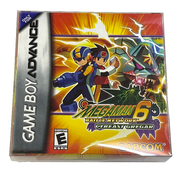 Mega Man 6 Battle Network Cybeast Gregar Nintendo Gameboy Advance GBA *Complete* Boxed (Preowned)