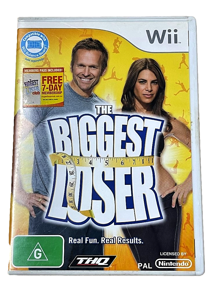 The Biggest Loser Nintendo Wii PAL *Complete* Wii U Compatible (Pre-Owned)