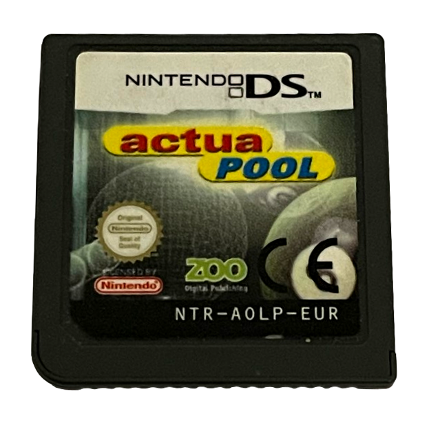 Actua Pool Nintendo DS 2DS 3DS Game *Cartridge Only* (Pre-Owned)