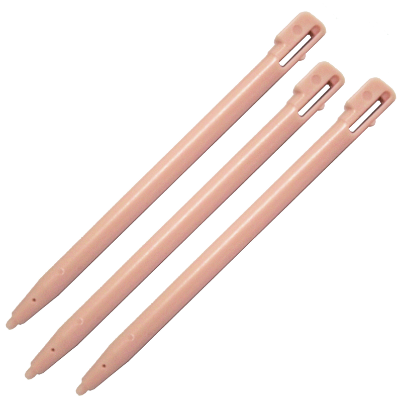 3 x Peach Touch Screen Stylus for Nintendo DSi Console - Games We Played