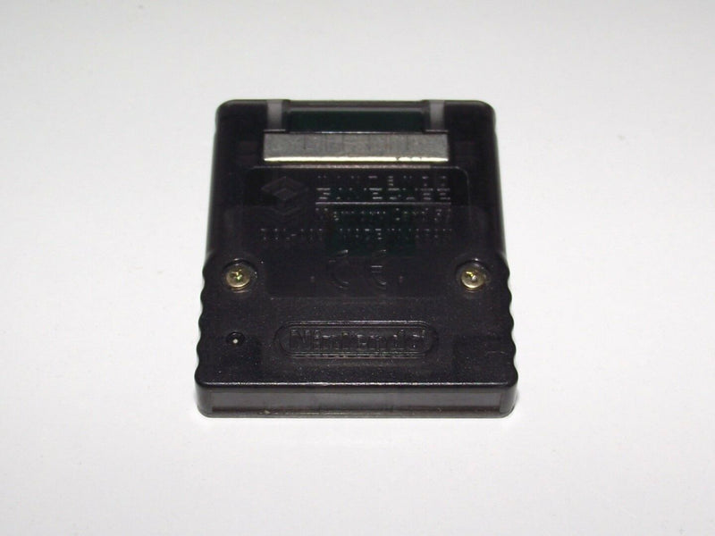 Genuine  Nintendo GameCube Memory Card - Clear Smoke (Preowned)
