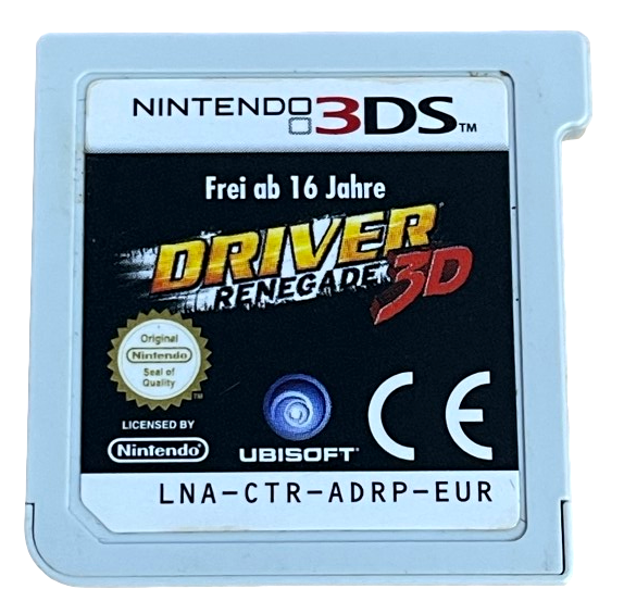 Driver Renegade 3D Nintendo 3DS 2DS (Cartridge Only) (Preowned)