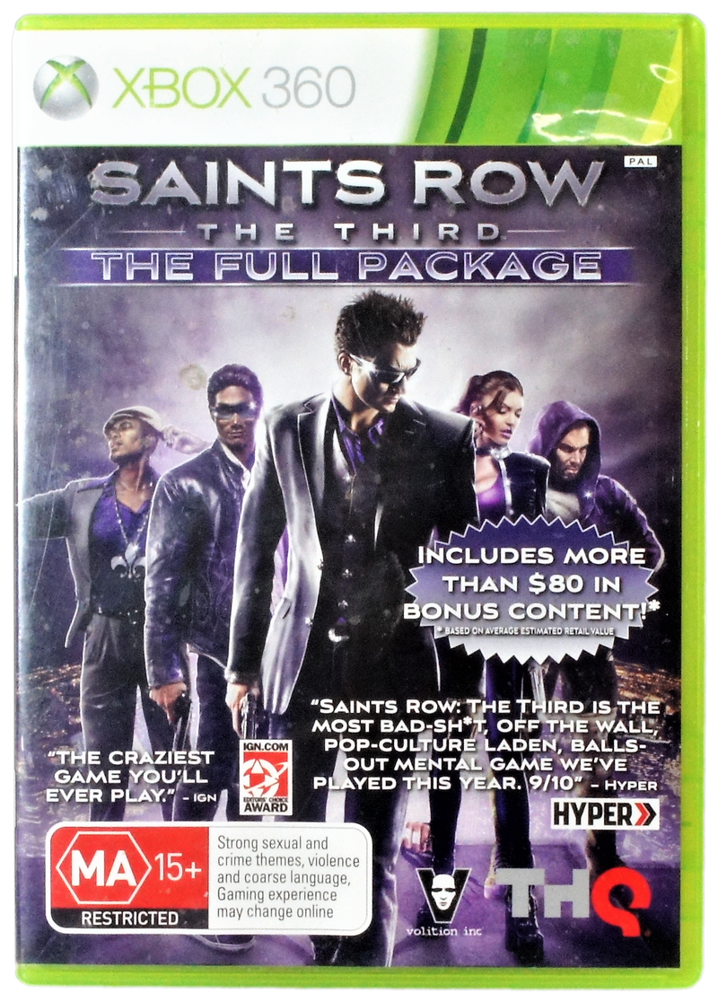 Saints Row The Third The Full Package XBOX 360 PAL (Preowned)