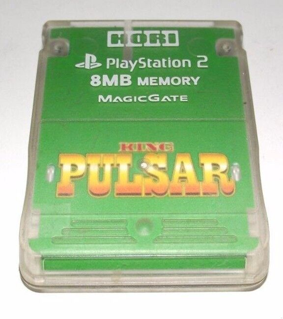 King Pulsar Hori Magic Gate PS2 Memory Card PlayStation 2 8MB (Preowned)