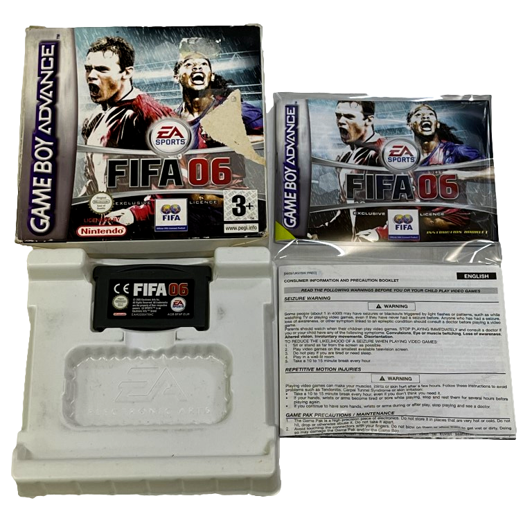 FIFA 06 Nintendo Gameboy Advance GBA *Complete* Boxed (Preowned)