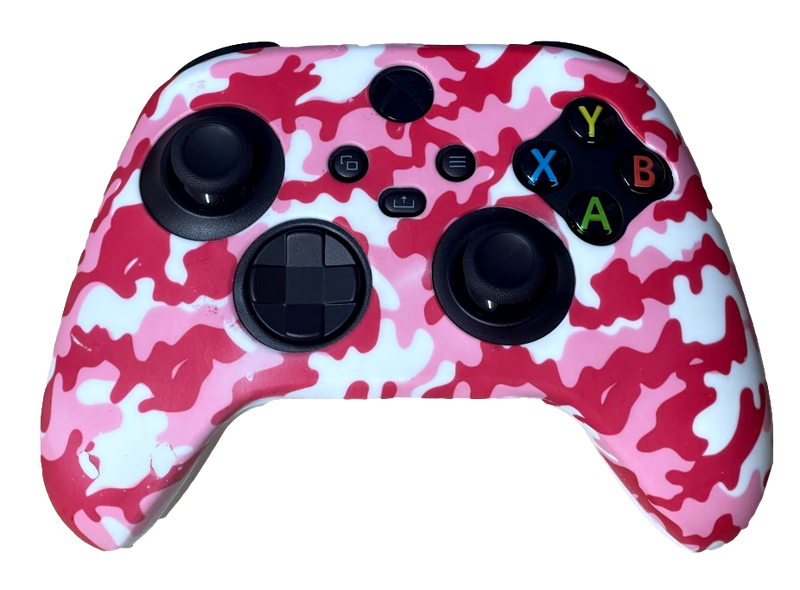 Silicone Cover For XBOX Series X/S Controller Case Skin - Pink Camo