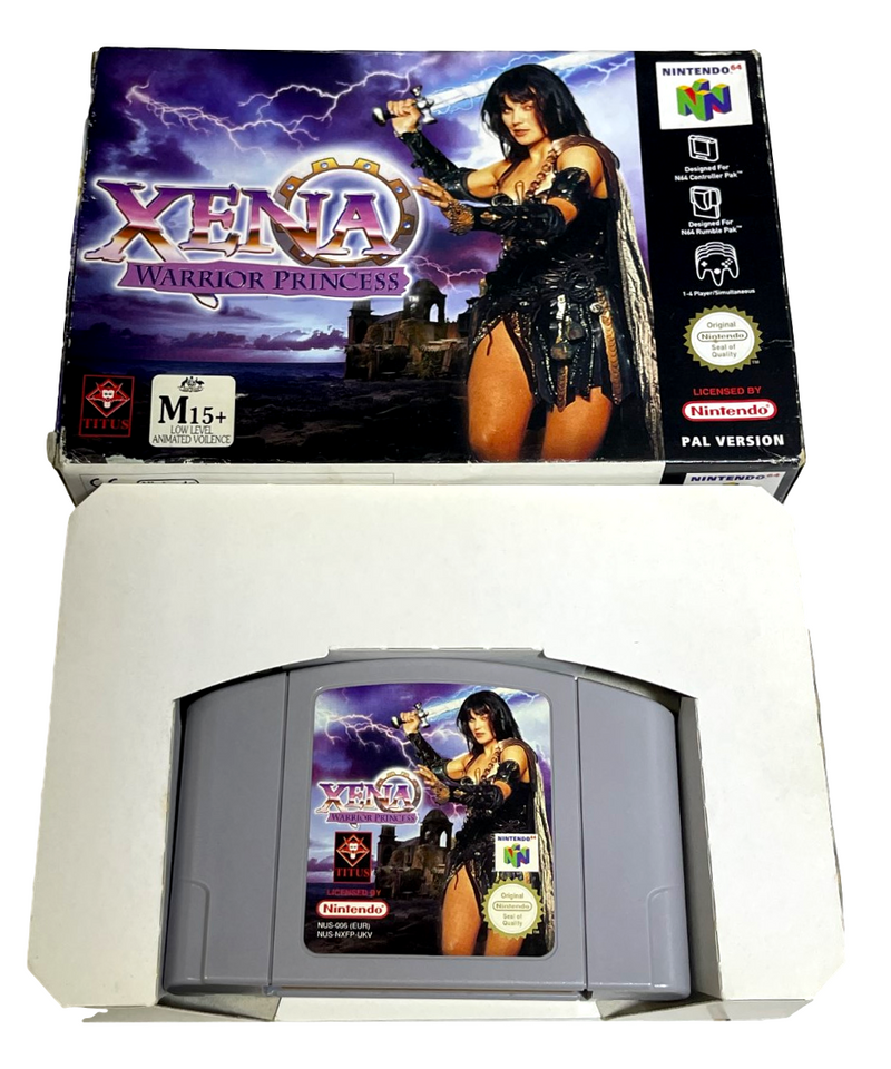 Xena Warrior Princess Nintendo 64 N64 Boxed PAL *No Manual* (Preowned)