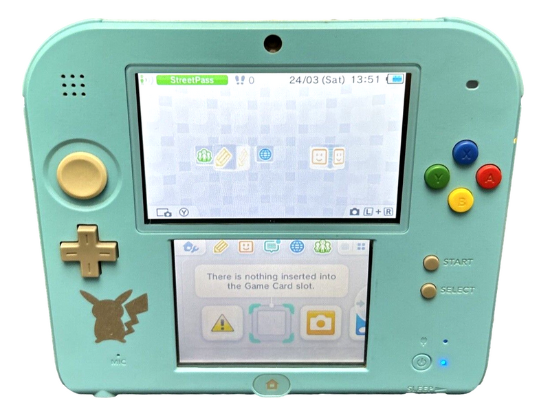 1 x Light Blue Touch Screen Stylus for Nintendo 2DS Console - Pokemon Sun
