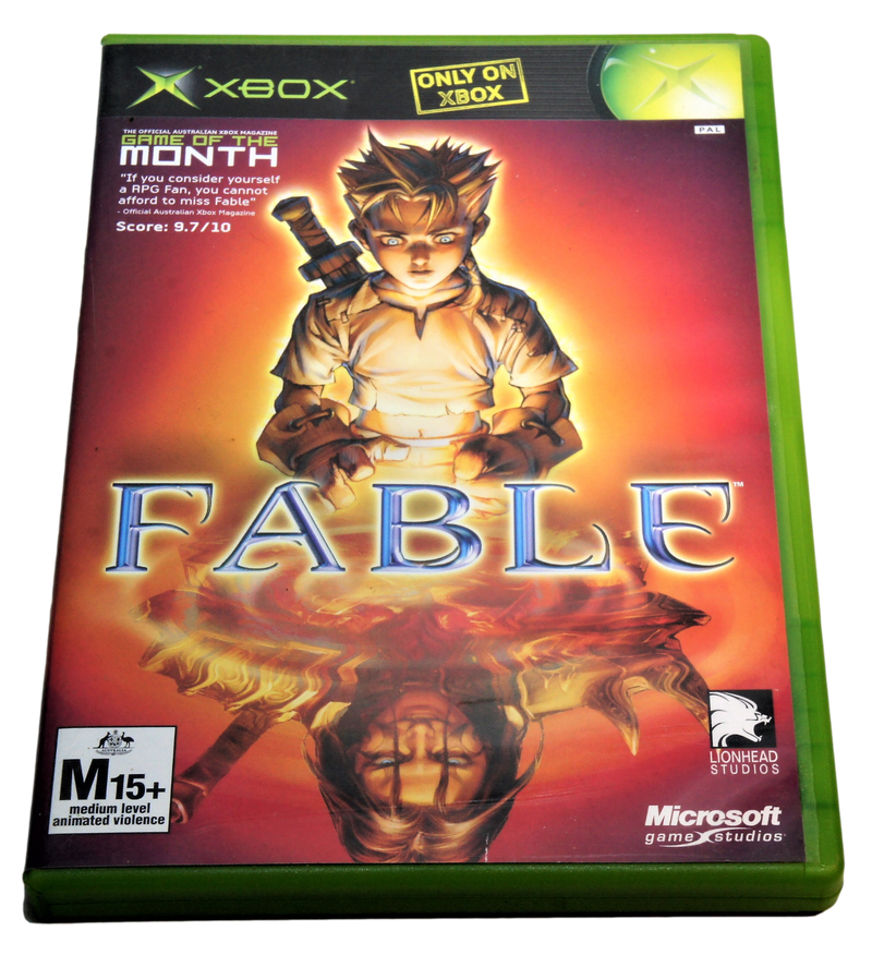 Fable XBOX Original PAL *No Manual* (Pre-Owned)