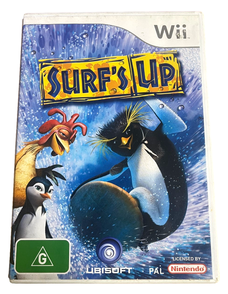 Surf's Up Nintendo Wii PAL *No Manual* (Pre-Owned)