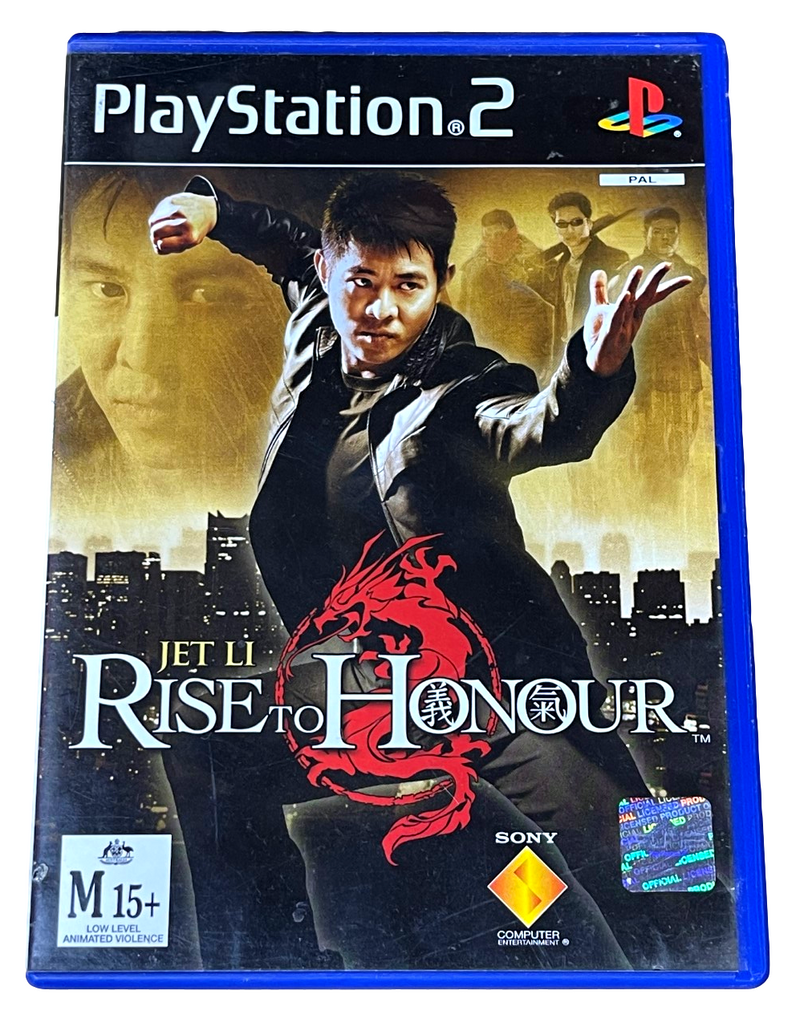 Rise To Honor Jet Li PS2 PAL *Complete* (Preowned)