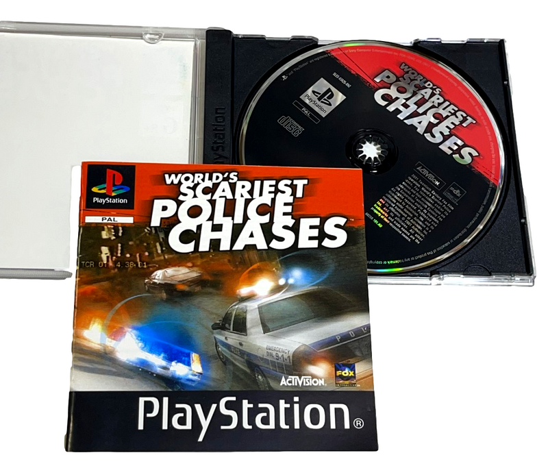 World's Scariest Police Chases PS1 PS2 PS3 PAL *Complete* (Preowned)