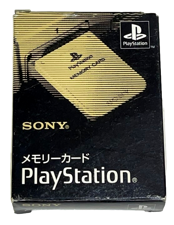 Boxed Genuine Sony Playstation 1 Memory Card 1MB Grey PS1 Official