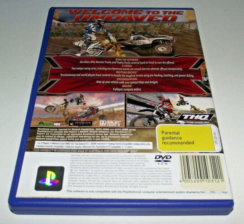 MX Vs ATV Untamed PS2 PAL *Complete* (Preowned)