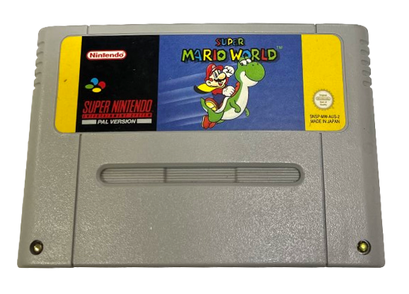 Super Mario World Nintendo SNES Boxed PAL *Complete* (Preowned)