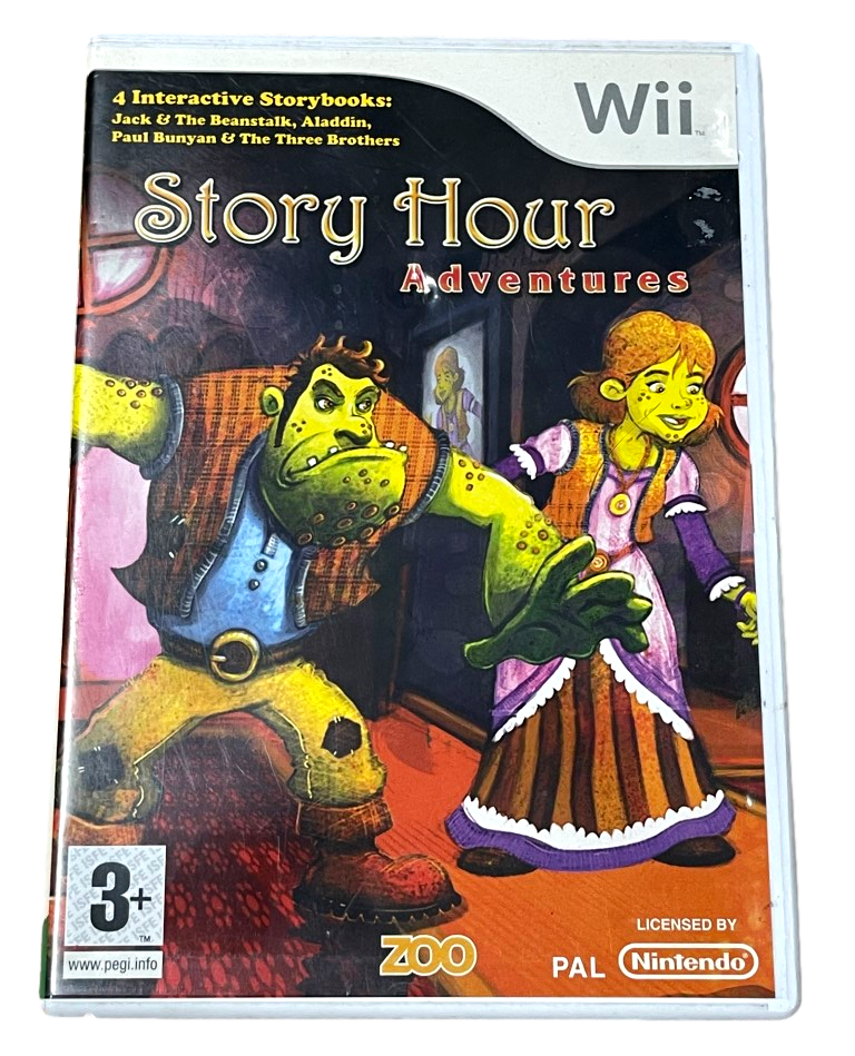 Story Hour Adventures Nintendo Wii PAL *Complete* Wii U Compatible (Pre-Owned)