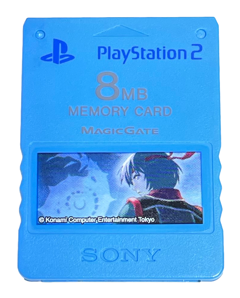 Suikoden III Magic Gate PS2 Memory Card PlayStation 2 (Preowned)