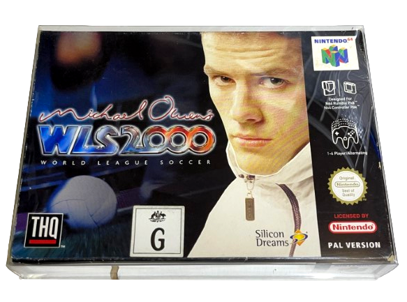 Michael Owen WLS 2000 Nintendo 64 N64 Boxed PAL *Complete* (Preowned)