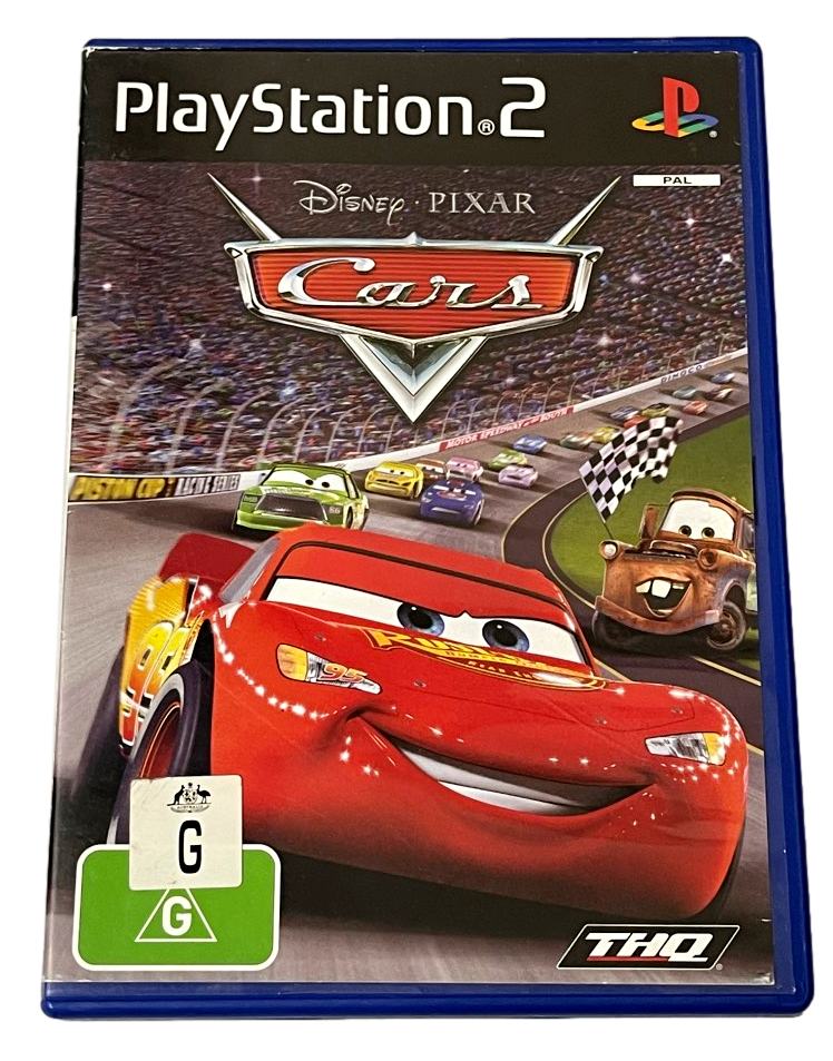 Cars Disney Pixar PS2 PAL *No Manual* (Preowned)