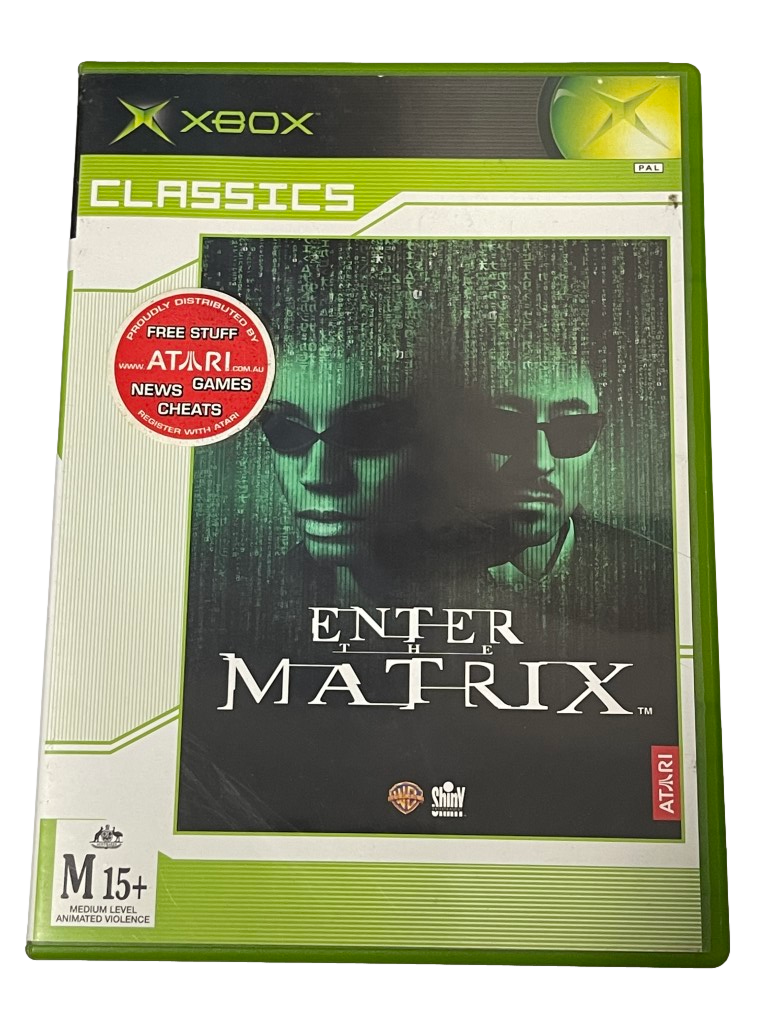 Enter the Matrix Xbox Original PAL (Classics) *Complete* (Preowned)