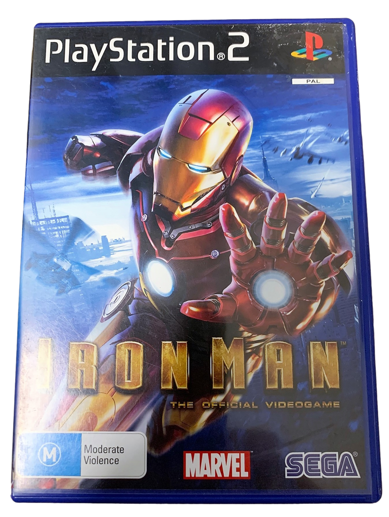 Iron Man (Ironman) The Official Videogame PS2 PAL *Complete* (Preowned)