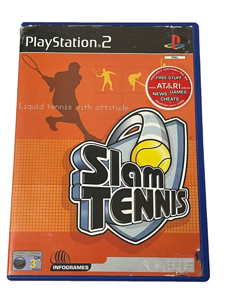 Slam Tennis PS2 PAL *No Manual* (Preowned)