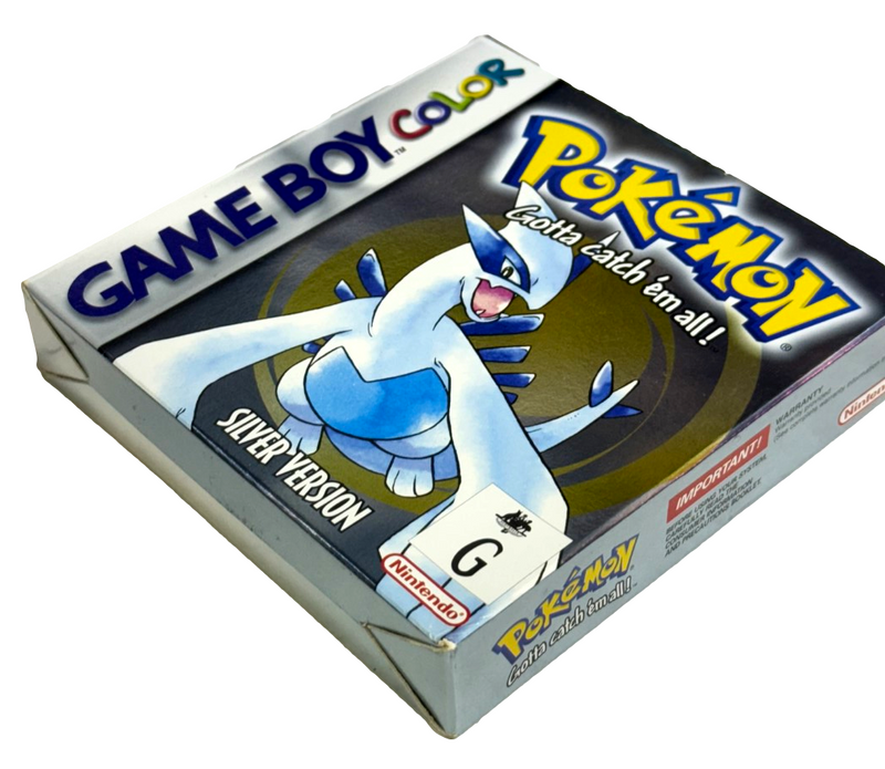 Pokemon Silver Version Nintendo Gameboy Color GBC *Complete* Boxed (Preowned)