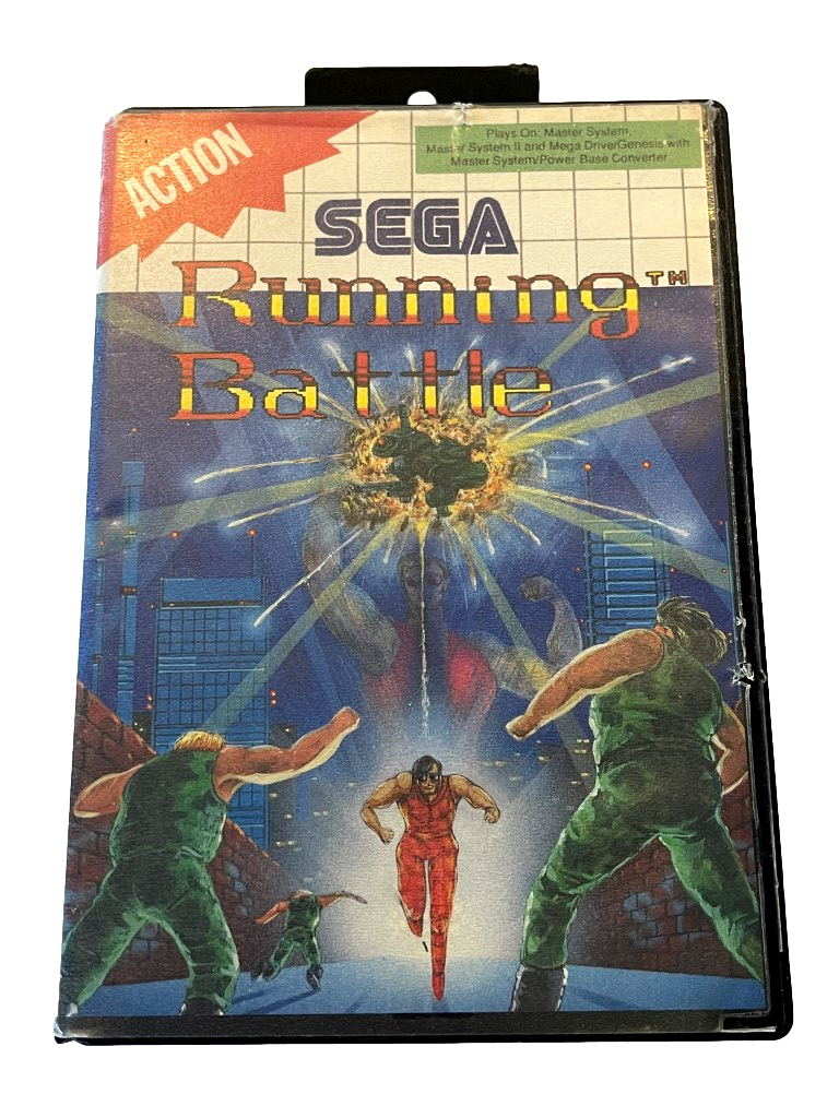 Running Battle Sega Master System *No Manual* (Preowned)
