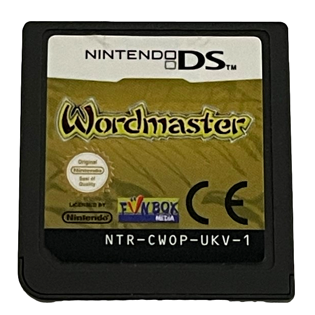 Wordmaster Nintendo DS 2DS 3DS Game *Cartridge Only* (Preowned)