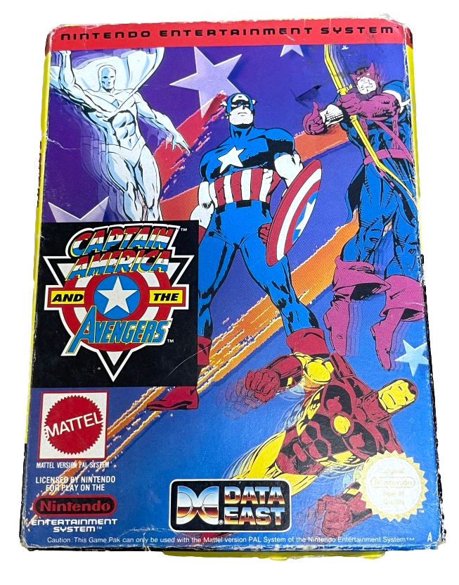 Captain America and the Avengers Nintendo NES Boxed PAL *No Manual* (Preowned)