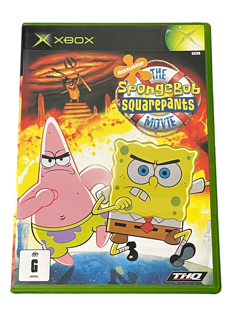 The Spongebob Squarepants Movie XBOX Original PAL *No Manual* (Pre-Owned)