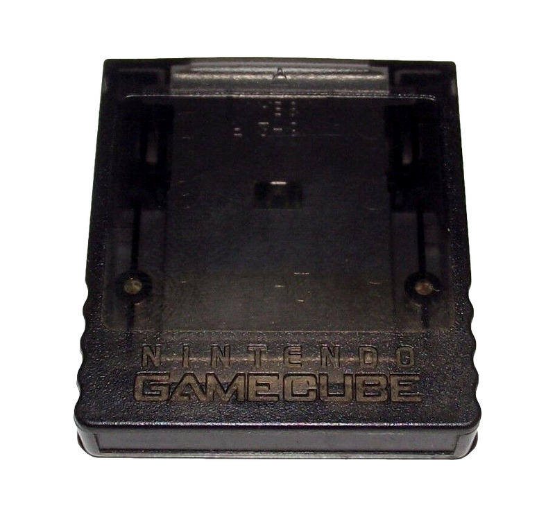 Genuine  Nintendo GameCube Memory Card - Clear Smoke (Preowned)