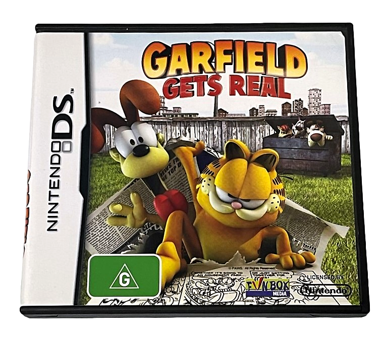 Garfield Gets Real Nintendo DS 3DS *No Manual* (Pre-Owned)