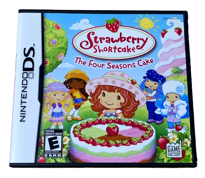 Strawberry Shortcake The Four Season Cake Nintendo DS 3DS Game *Complete* (Pre-Owned)