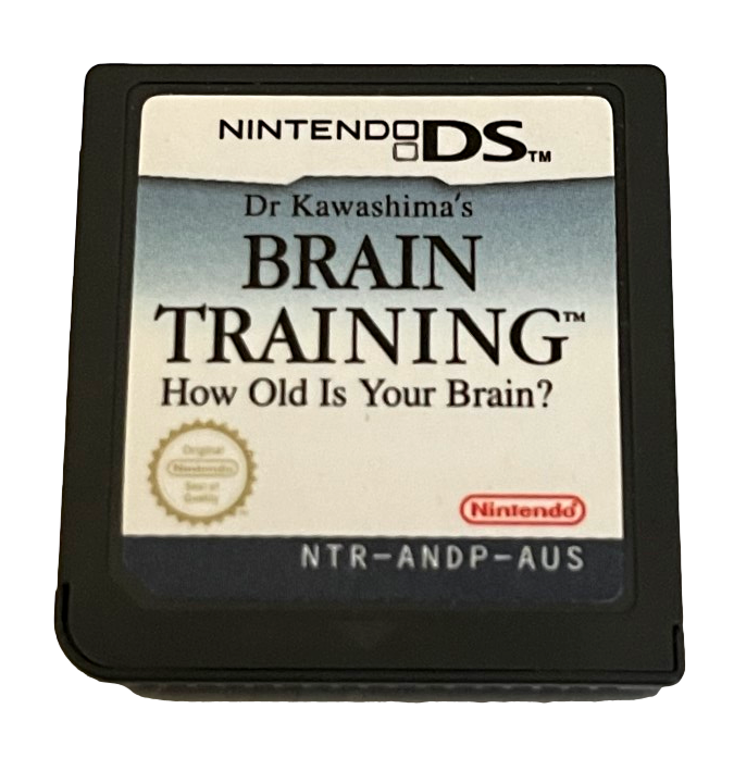 Brain Training Nintendo DS 2DS 3DS Game *Cartridge Only* (Pre-Owned)