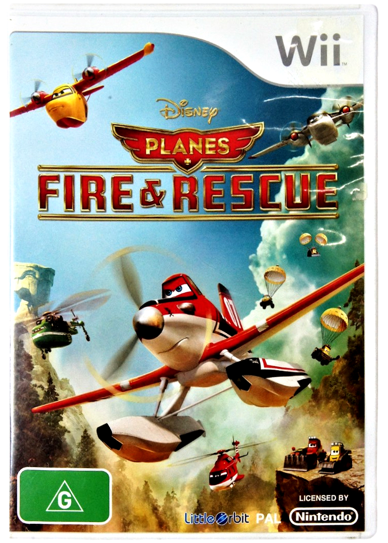 Planes Fire & Rescue Nintendo Wii PAL *Complete* Wii U Compatible (Pre-Owned)