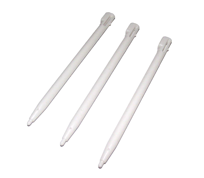 3 x White Touch Screen Stylus for Nintendo DSi Console