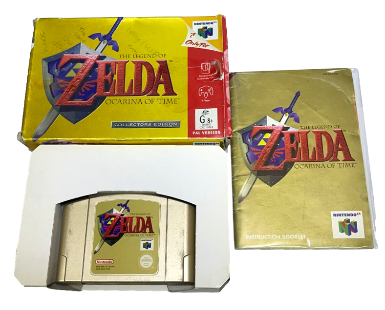 The Legend of Zelda Ocarina of Time Nintendo 64 N64 Boxed PAL *Complete* (Preowned)