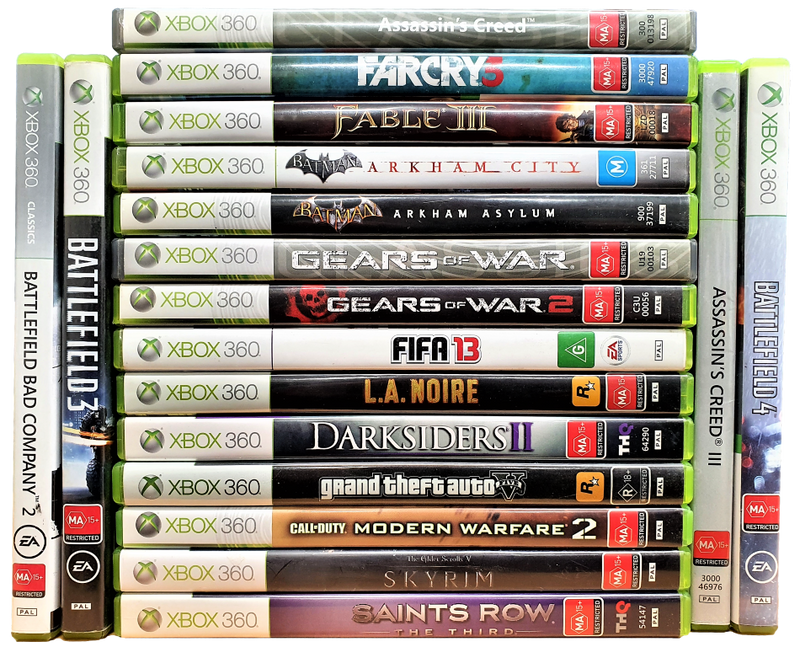 Massive Game Bundle  XBOX 360 PAL XBOX360 Pack 3 (Pre-Owned)