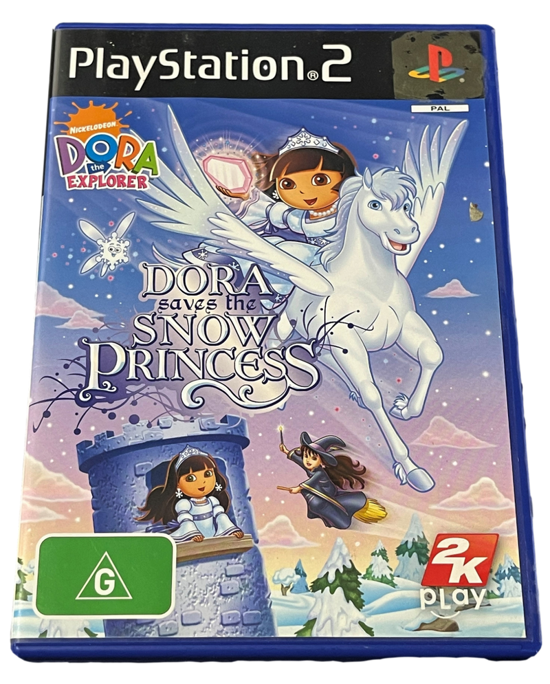 Dora Saves the Snow Princess Sony PS2 PAL *No Manual* (Preowned)