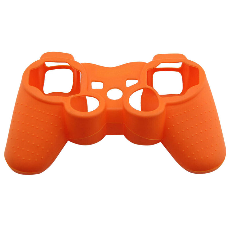 Silicone Cover For PS3 Controller Skin Case Orange