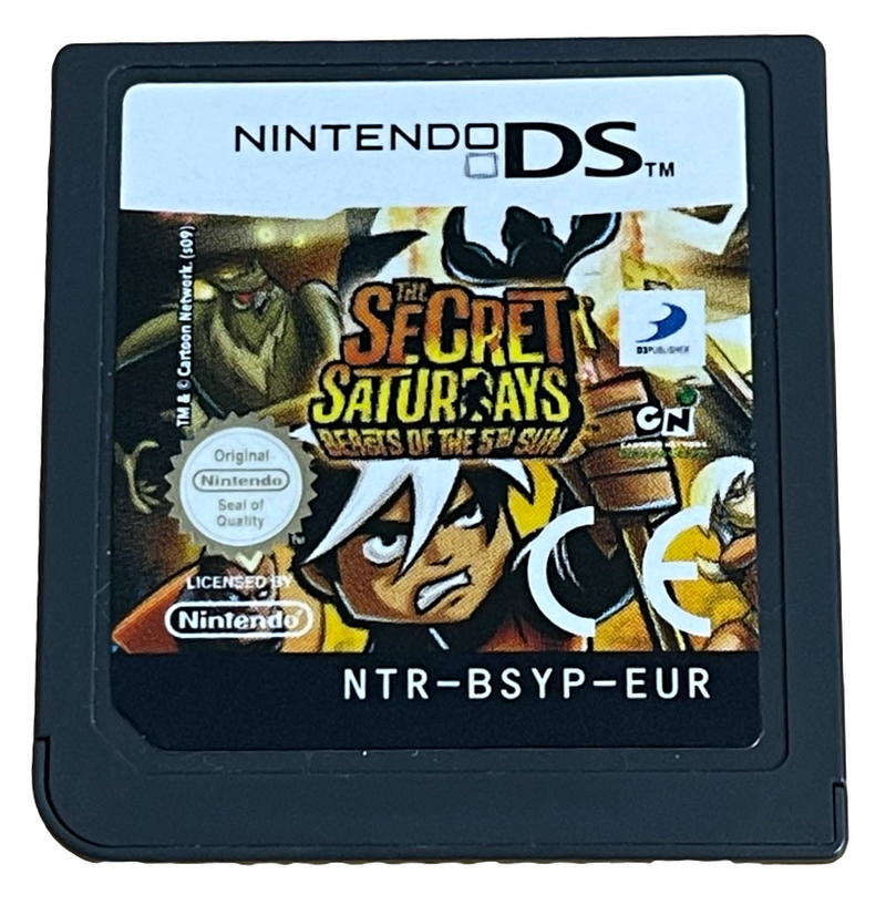 Secret Saturdays Beast of the 5th Sun Nintendo DS 2DS 3DS *Cartridge Only* (Preowned)