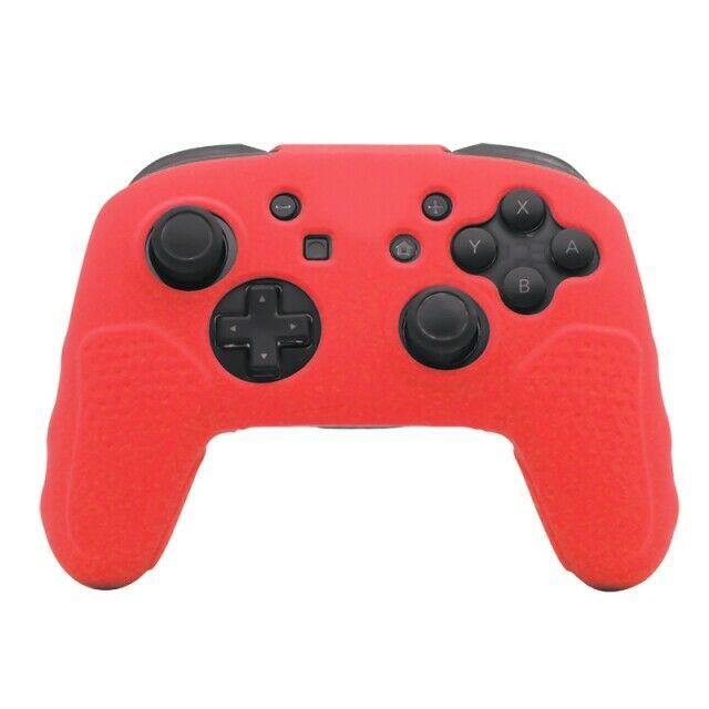 Silicone Cover for Nintendo Switch Pro Controller Ultra Grip - Red - Games We Played
