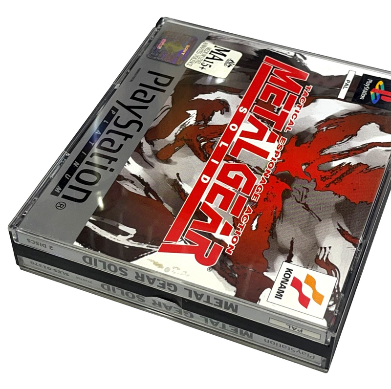 Metal Gear Solid PS1 PS2 PS3 PAL *Complete* (Platinum) (Preowned)